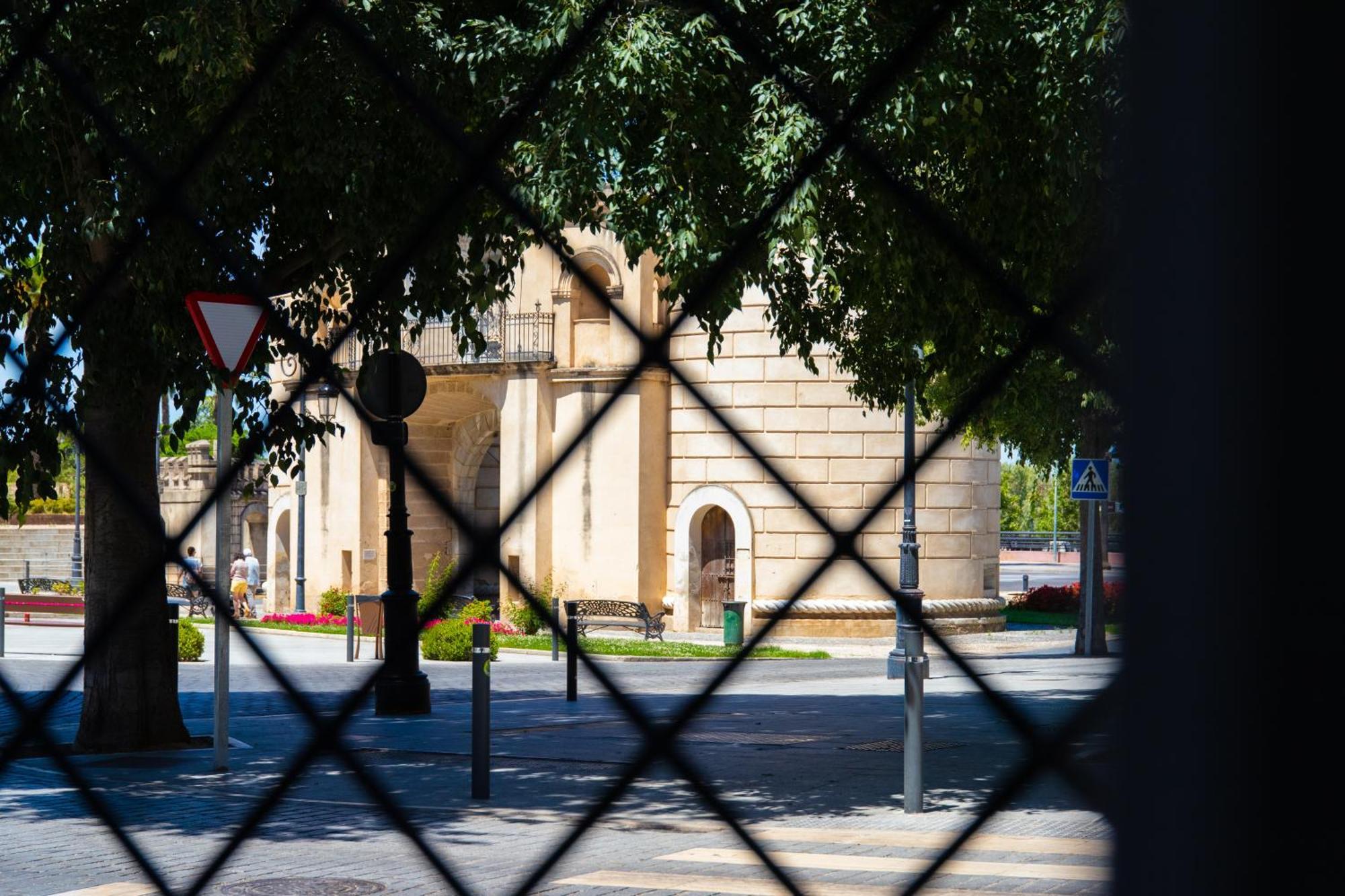 Alojamientos Puerta Palma Estudio Badajoz Esterno foto